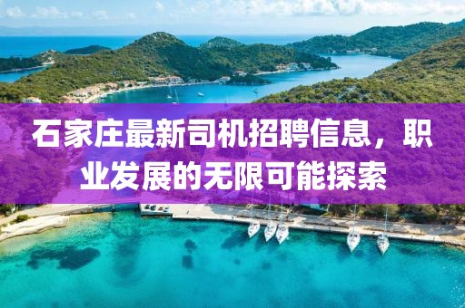 石家莊最新司機(jī)招聘信息，職業(yè)發(fā)展的無限可能探索