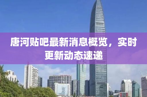 唐河貼吧最新消息概覽，實(shí)時(shí)更新動(dòng)態(tài)速遞