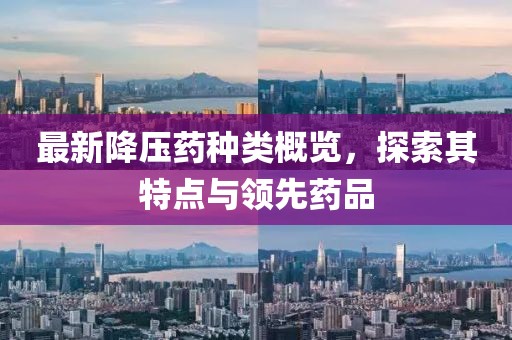 最新降壓藥種類概覽，探索其特點與領(lǐng)先藥品