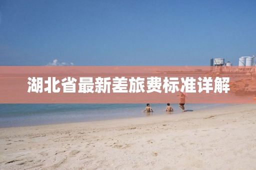 湖北省最新差旅費(fèi)標(biāo)準(zhǔn)詳解
