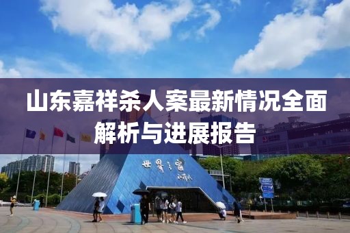山東嘉祥殺人案最新情況全面解析與進(jìn)展報(bào)告