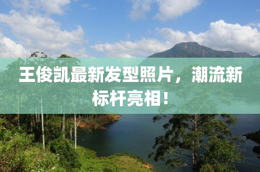 王俊凱最新發(fā)型照片，潮流新標(biāo)桿亮相！