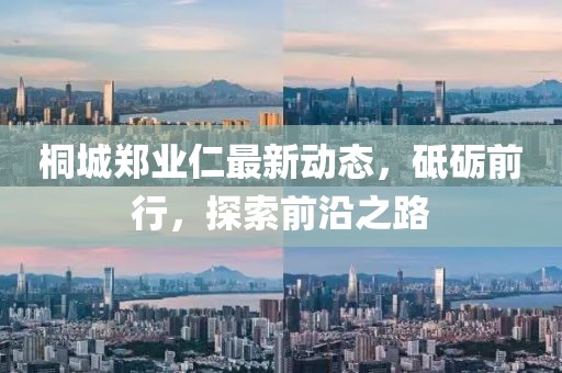 桐城鄭業(yè)仁最新動(dòng)態(tài)，砥礪前行，探索前沿之路