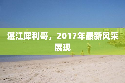 湛江犀利哥，2017年最新風(fēng)采展現(xiàn)