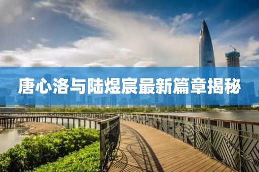 唐心洛與陸煜宸最新篇章揭秘