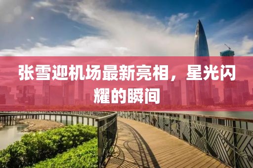 張雪迎機(jī)場最新亮相，星光閃耀的瞬間