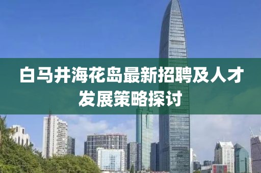 白馬井海花島最新招聘及人才發(fā)展策略探討