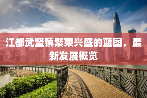 江都武堅鎮(zhèn)繁榮興盛的藍圖，最新發(fā)展概覽