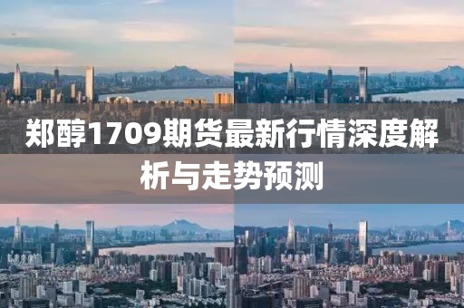 鄭醇1709期貨最新行情深度解析與走勢預(yù)測