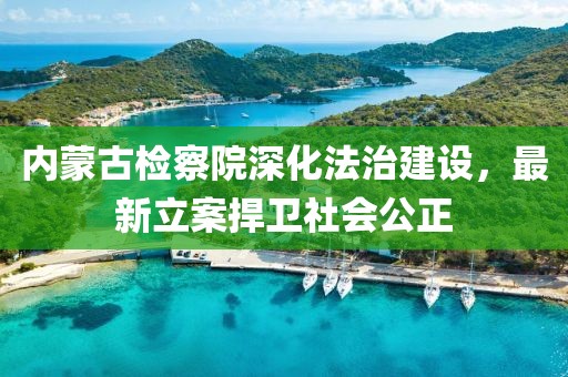 內(nèi)蒙古檢察院深化法治建設(shè)，最新立案捍衛(wèi)社會(huì)公正