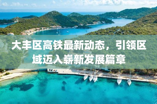 大豐區(qū)高鐵最新動態(tài)，引領(lǐng)區(qū)域邁入嶄新發(fā)展篇章