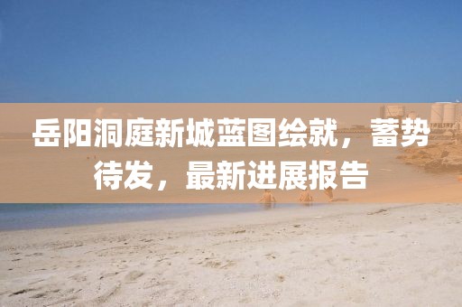 岳陽(yáng)洞庭新城藍(lán)圖繪就，蓄勢(shì)待發(fā)，最新進(jìn)展報(bào)告