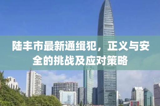 陸豐市最新通緝犯，正義與安全的挑戰(zhàn)及應(yīng)對(duì)策略