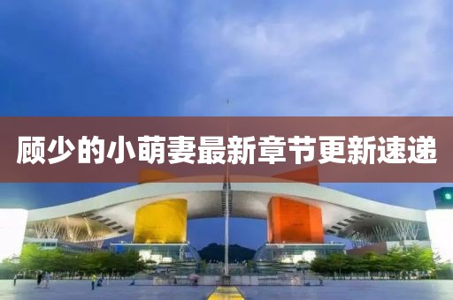 顧少的小萌妻最新章節(jié)更新速遞