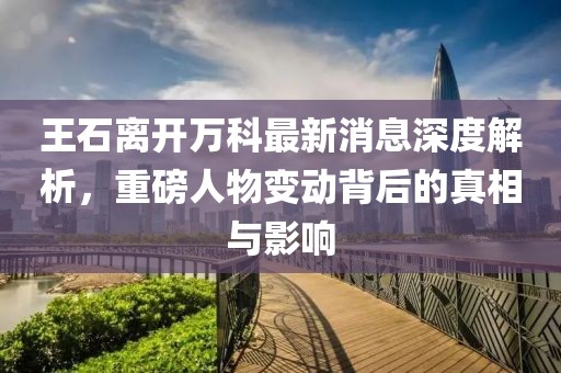 王石離開萬科最新消息深度解析，重磅人物變動背后的真相與影響