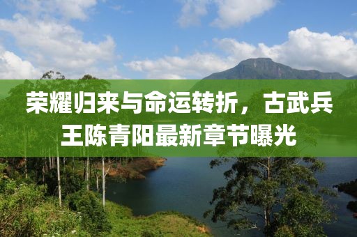 榮耀歸來與命運(yùn)轉(zhuǎn)折，古武兵王陳青陽最新章節(jié)曝光