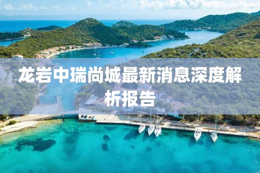 龍巖中瑞尚城最新消息深度解析報告