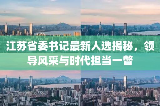 江蘇省委書(shū)記最新人選揭秘，領(lǐng)導(dǎo)風(fēng)采與時(shí)代擔(dān)當(dāng)一瞥