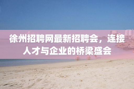 徐州招聘網最新招聘會，連接人才與企業(yè)的橋梁盛會
