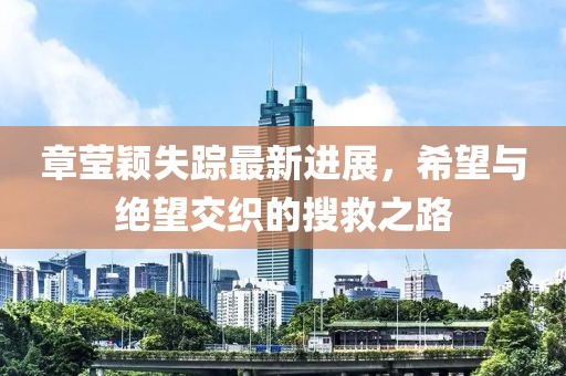 章瑩穎失蹤最新進(jìn)展，希望與絕望交織的搜救之路