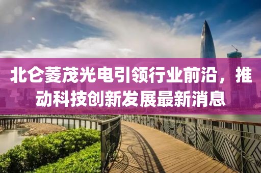 北侖菱茂光電引領(lǐng)行業(yè)前沿，推動科技創(chuàng)新發(fā)展最新消息