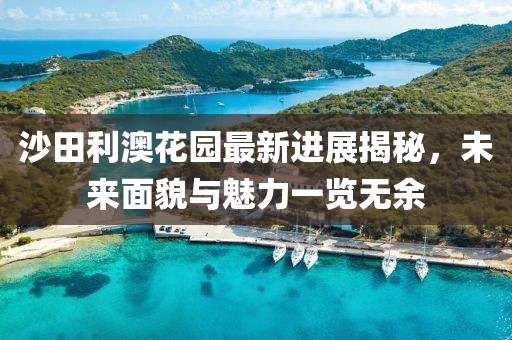 沙田利澳花園最新進(jìn)展揭秘，未來面貌與魅力一覽無余