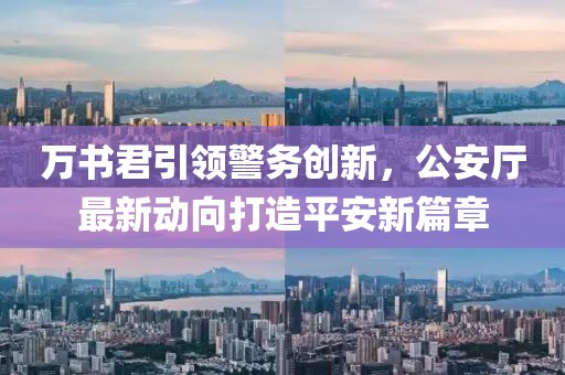 萬書君引領(lǐng)警務(wù)創(chuàng)新，公安廳最新動向打造平安新篇章