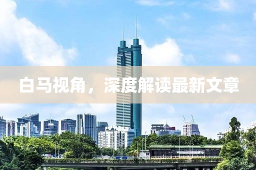 白馬視角，深度解讀最新文章
