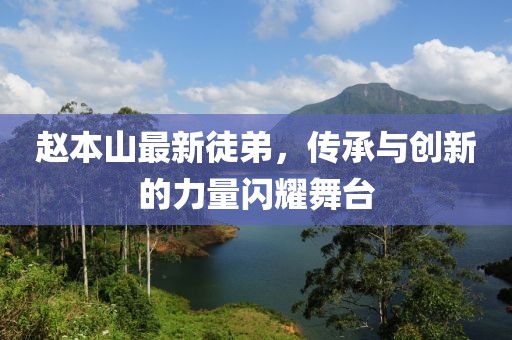 趙本山最新徒弟，傳承與創(chuàng)新的力量閃耀舞臺