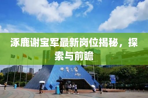 涿鹿謝寶軍最新崗位揭秘，探索與前瞻
