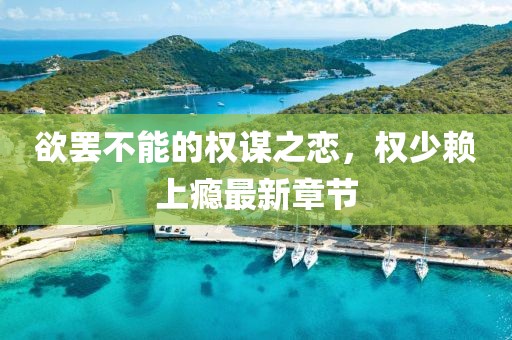 欲罷不能的權(quán)謀之戀，權(quán)少賴上癮最新章節(jié)