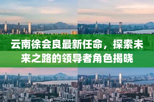 云南徐會良最新任命，探索未來之路的領(lǐng)導(dǎo)者角色揭曉