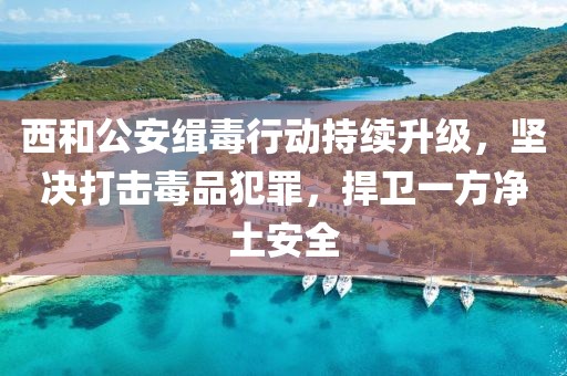 西和公安緝毒行動持續(xù)升級，堅決打擊毒品犯罪，捍衛(wèi)一方凈土安全