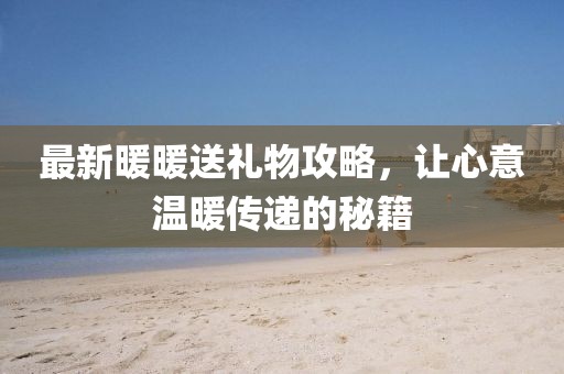 最新暖暖送禮物攻略，讓心意溫暖傳遞的秘籍