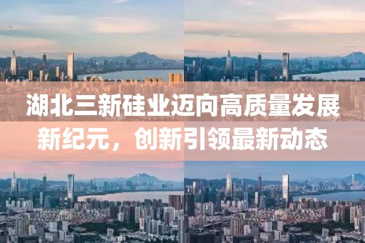 湖北三新硅業(yè)邁向高質(zhì)量發(fā)展新紀(jì)元，創(chuàng)新引領(lǐng)最新動態(tài)