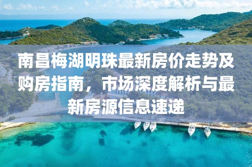南昌梅湖明珠最新房?jī)r(jià)走勢(shì)及購(gòu)房指南，市場(chǎng)深度解析與最新房源信息速遞