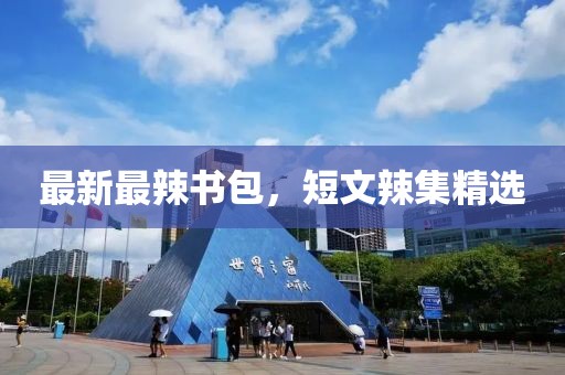 最新最辣書包，短文辣集精選