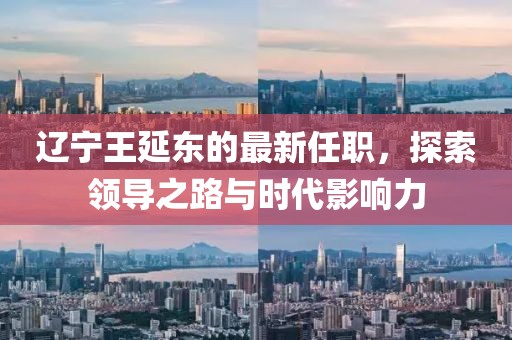 遼寧王延?xùn)|的最新任職，探索領(lǐng)導(dǎo)之路與時代影響力