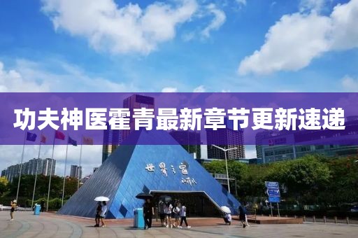 功夫神醫(yī)霍青最新章節(jié)更新速遞
