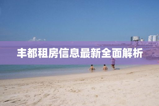 豐都租房信息最新全面解析