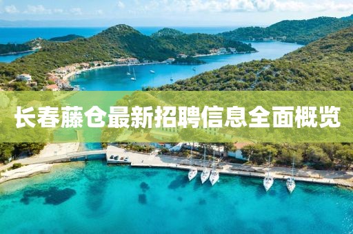 長春藤倉最新招聘信息全面概覽